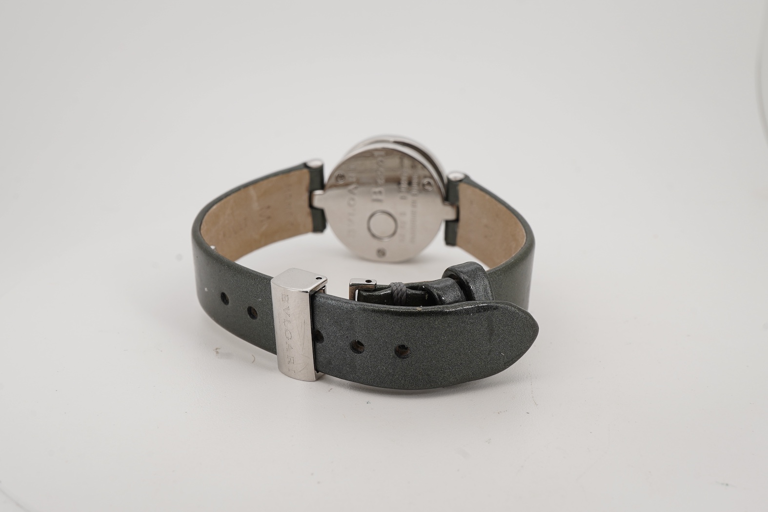 A lady's recent stainless steel Bulgari B-zero 1 quartz wrist watch